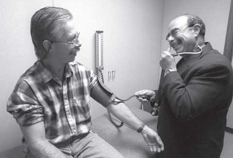 Dr. Burnstein and Patient